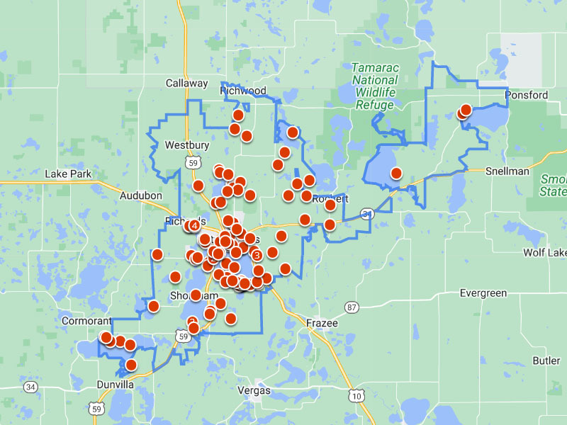 Detroit Lakes, MN Waterfront Property For Sale