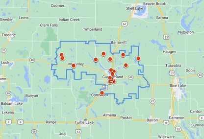 Cumberland, WI Lake Property For Sale