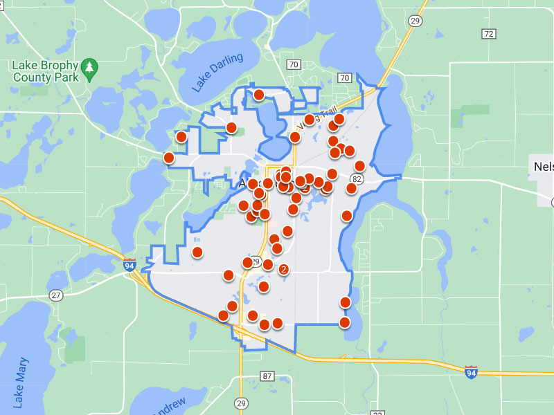 Alexandria, MN Lake Property For Sale